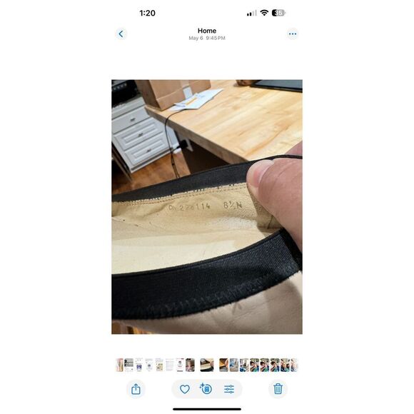 Stuart Weitzman GIVEABLE Ballet Flats. Size 8N. - Picture 15 of 15